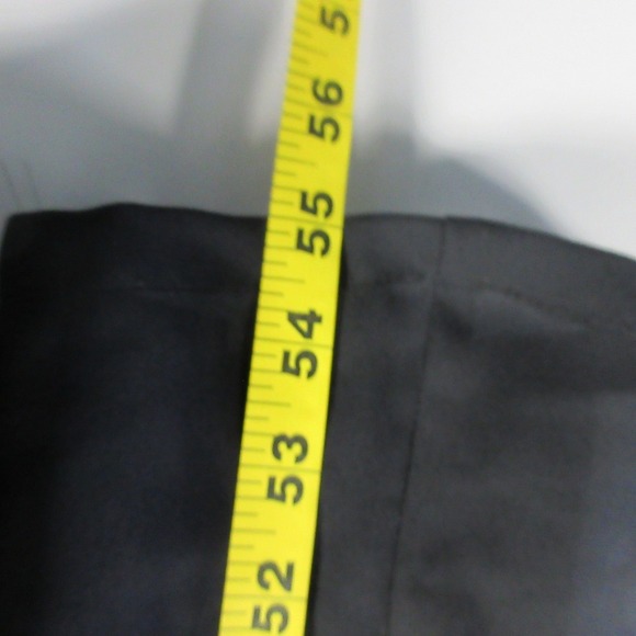 Vtg Dress 12 Black Maxi Off Shoulder Ruffle Layered Button Whimsigoth Gothic 338 - Picture 8 of 10